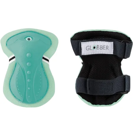 Protezioni Bambini XS Gomiti Ginocchia Polsi Verde Bici Monopattino