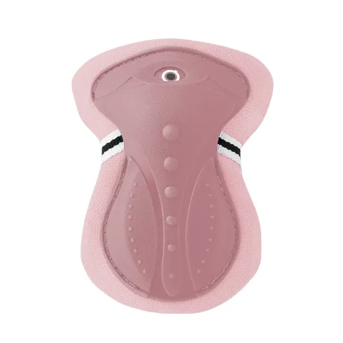 Set Protezioni Bambini XS Gomiti Ginocchia Polsi Rosa Monopattino
