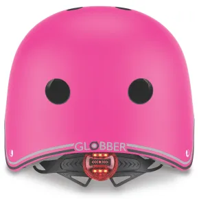 Casco per Bambini Regolabile XS/S 48-53 cm con LED Fucsia Monopattino 2