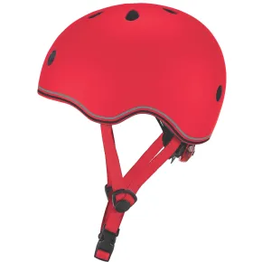 Casco Bici per Bambini Regolabile Rosso XXS-XS 48-51 cm con LED