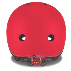 Casco Bici per Bambini Regolabile Rosso XXS-XS 48-51 cm con LED 2