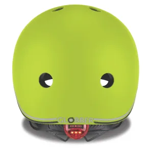 Casco Bici per Bambini Regolabile Verde Lime XXS-XS 48-51 cm con LED 2