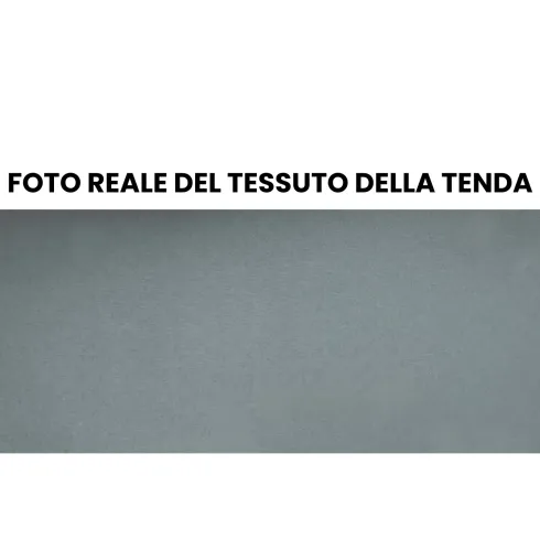 Tenda da Sole Avvolgibile a Barra Quadra 400x250 cm Antracite Esterno