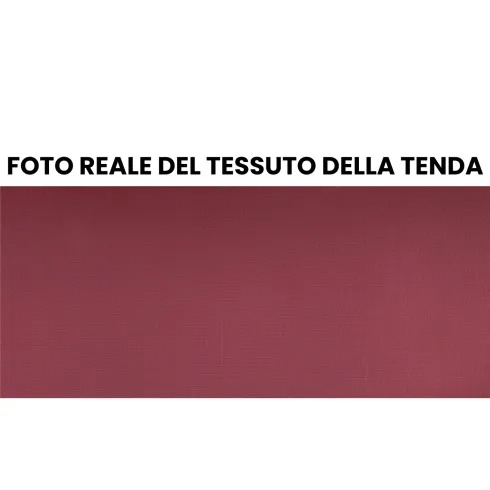 Tenda da Sole Rossa 400x300 Avvolgibile Esterno Inclinazione Regolabile