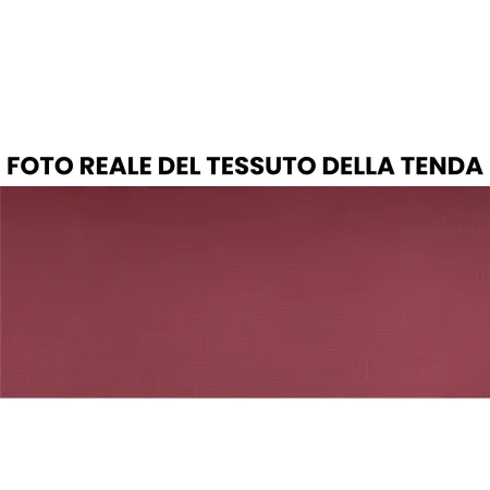 Tenda da Sole a Caduta 250x250 Rosso Ferrara Bracci Cassonata Esterno