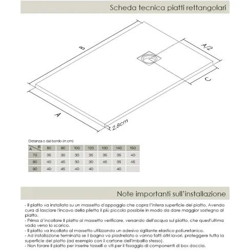 Piatto Doccia Slim Effetto Pietra Filo Pavimento Tagliabile Angolare Marmoresina