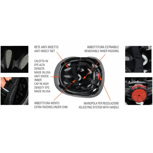 Casco Bambini per Bicicletta Rosa S 52/55 con Regolazione a Manopola