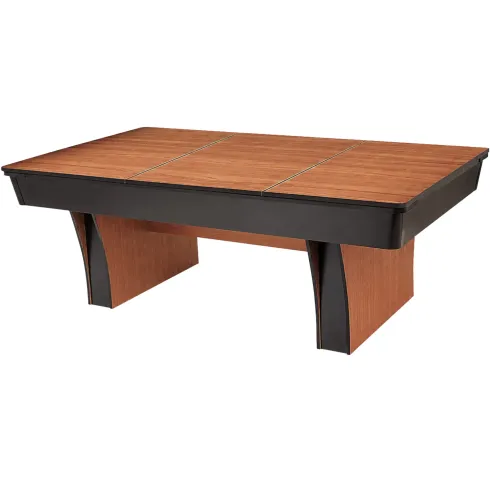 Biliardo Trasformabile in Tavolo da Pranzo Piano Gioco in MDF 181x91cm