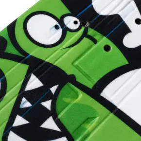Skateboard Bambini 60x15cm con Cuscinetti ABEC1 Ruote PVC Mostri 2