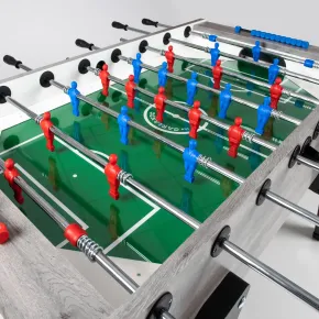 Calciobalilla Rovere Grigio Biliardino Gioco per Famiglia da Interno 2