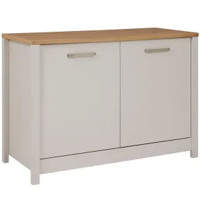 Mobile da Cucina per Lavello Lavastoviglie Modulare Beige Rovere 2 Ante