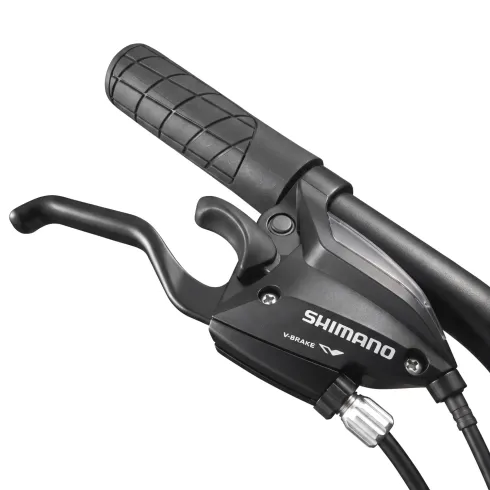 Mountain Bike 24 Pollici Arancione Grigio con Cambio Ammortizzatore