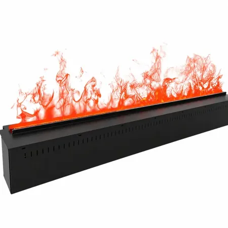 Camino a Vapore Acqueo 3D da Incasso 125 cm con App LED 7 Colori