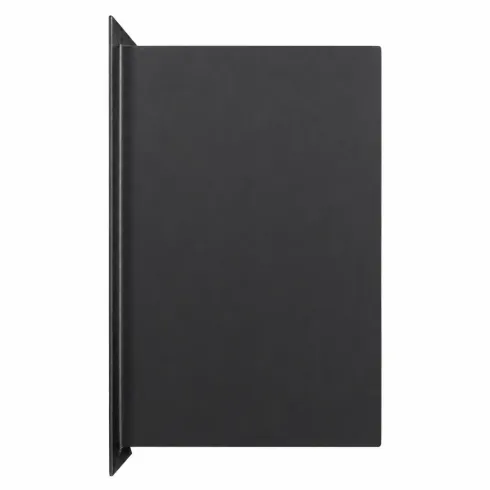 Camino a Bioetanolo da Incasso 120x30x50 cm 4 kW Moderno Nero