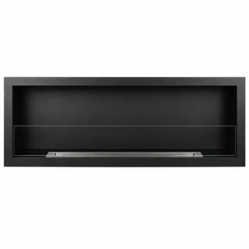 Camino a Bioetanolo da Incasso 3 kW Nero Bruciatore 2L da Interno