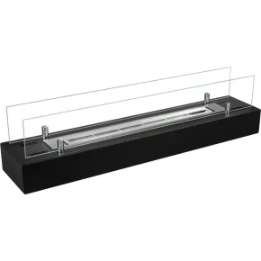 Camino a Bioetanolo da Appoggio 70 cm 2,5 kW Nero da Interno Esterno 2