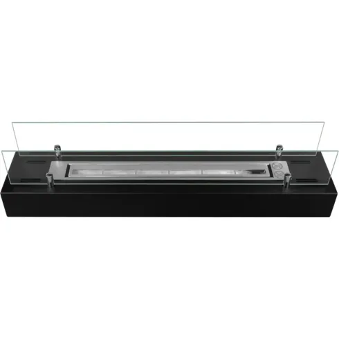Camino a Bioetanolo da Appoggio 70 cm 2,5 kW Nero da Interno Esterno