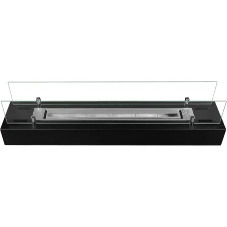 Camino a Bioetanolo da Appoggio 70 cm 2,5 kW Nero da Interno Esterno