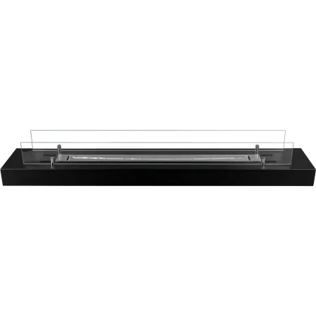 Camino a Bioetanolo da Appoggio 120 cm 3 kW Nero da Interno Esterno