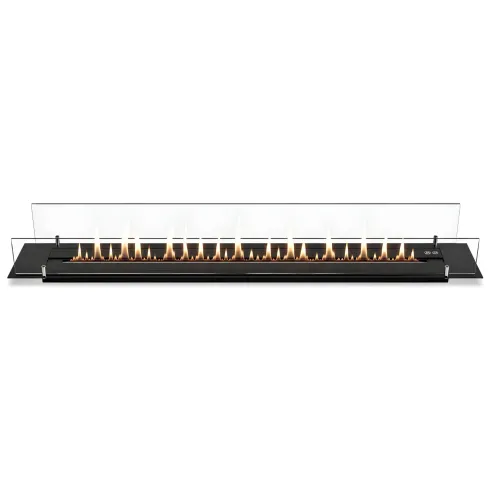 Bruciatore da Incasso 4 kW per Biocamino Nero 120cm da Interno Esterno
