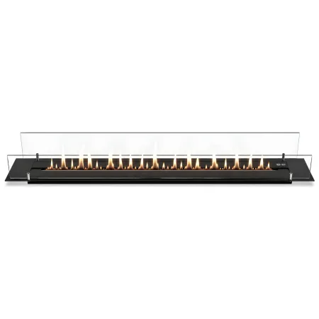 Bruciatore da Incasso 4 kW per Biocamino Nero 120cm da Interno Esterno