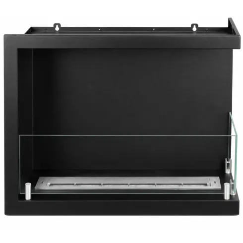 Camino Bioetanolo da Incasso Angolare Destro Nero 3 kW Bruciatore 1,5L