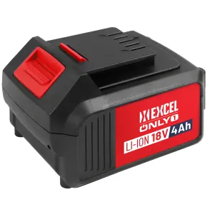 Batteria Litio 18V 4,0Ah Indicatore di Carica per Sega Circolare Excel