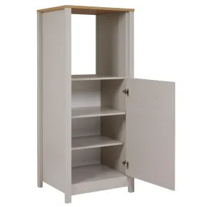 Colonna Cucina per Frigo Forno Mobile Beige Rovere Anta Reversibile 2