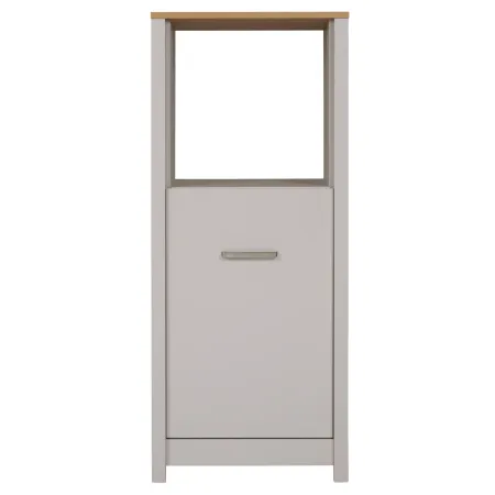 Colonna Cucina per Frigo Forno Mobile Beige Rovere Anta Reversibile