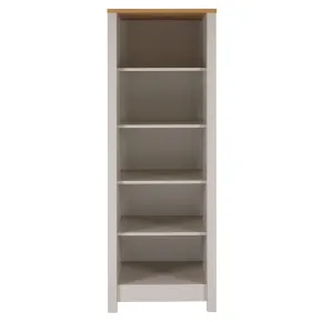 Mobile Scaffale Cucina Aperto con 4 Ripiani Regolabili Beige Rovere 2