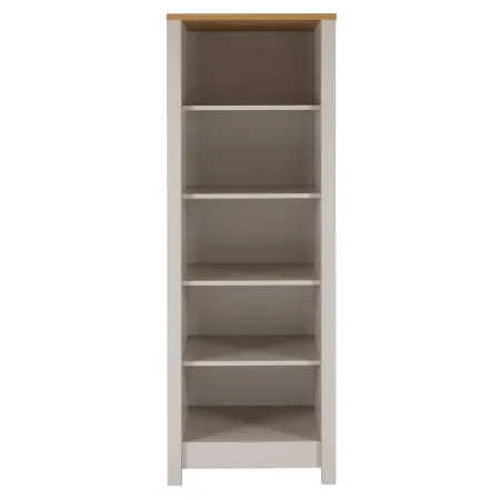 Mobile Scaffale Cucina Aperto con 4 Ripiani Regolabili Beige Rovere