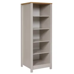 Mobile Scaffale Cucina Aperto con 4 Ripiani Regolabili Beige Rovere