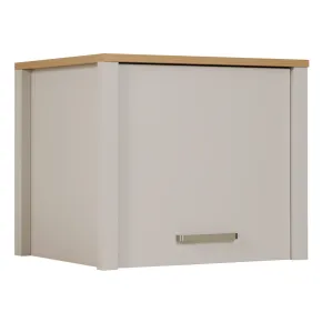 Pensile Cucina Singolo Beige Rovere con Anta Soft-Close 70x60x60,5 cm