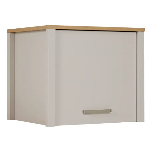Pensile Cucina Singolo Beige Rovere con Anta Soft-Close 70x60x60,5 cm