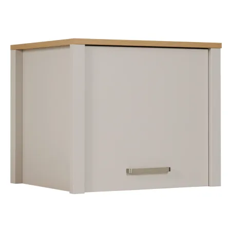 Pensile Cucina Singolo Beige Rovere con Anta Soft-Close 70x60x60,5 cm