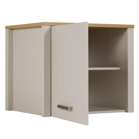 Pensile Cucina Singolo Beige Rovere con Anta Soft-Close 70x60x60,5 cm