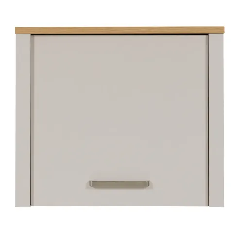 Pensile Cucina Singolo Beige Rovere con Anta Soft-Close 70x60x60,5 cm