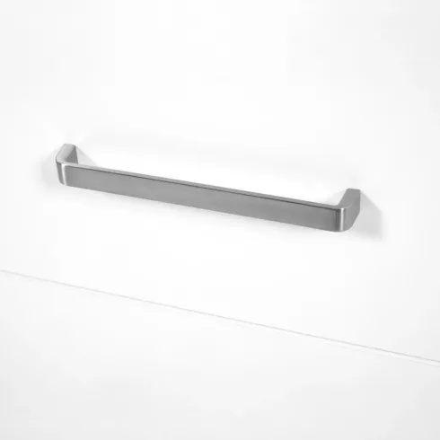 Cassettiera 3 Cassetti Soft-Close Bianco Rovere per Camera da Letto