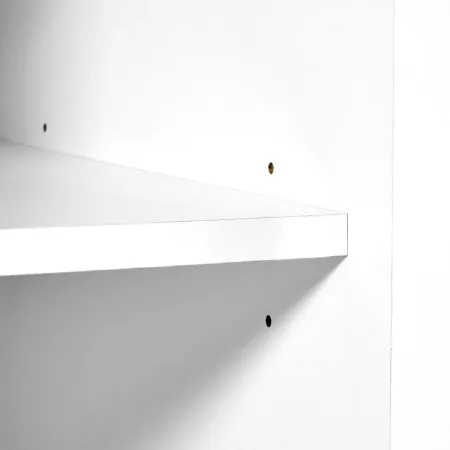 Madia Credenza 3 Cassetti 1 Anta Bianco Rovere Camera Soggiorno