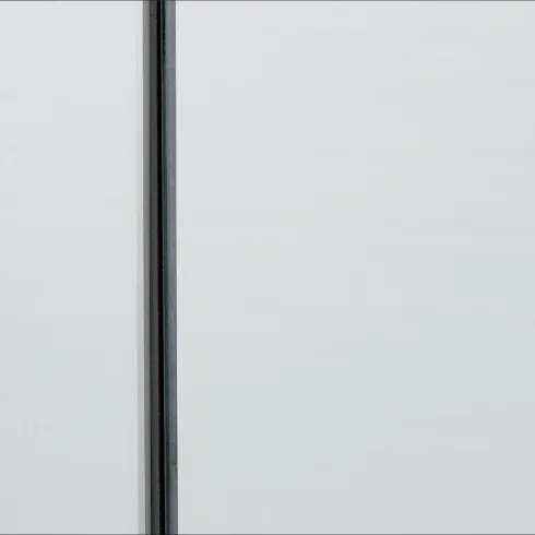 Pensile Bagno con Specchio Ripiani in Vetro Antracite Rovere Artisan