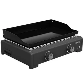 Barbecue a Gas 2 Fuochi Campingaz Piastra Smaltata Bruciatori Nero 2