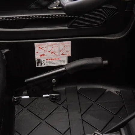 Auto Elettrica per Bambini Audi R8 Big 24V Grigio con Sedile in Pelle