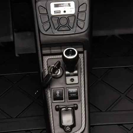 Auto Elettrica per Bambini Audi R8 Big 24V Grigio con Sedile in Pelle