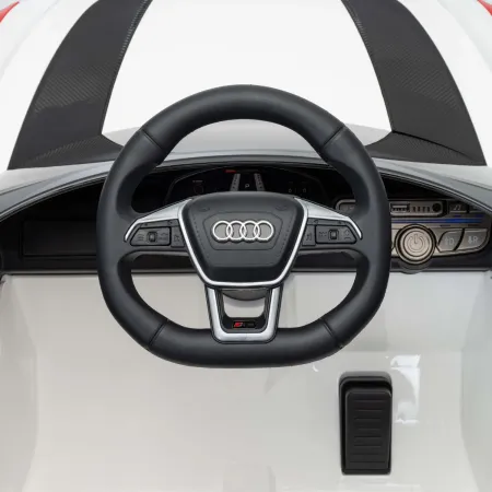 Auto Elettrica per Bambini Audi R8 Big 24V Rosa con Sedile in Pelle