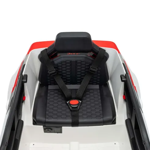 Auto Elettrica per Bambini Audi R8 Big 24V Rosa con Sedile in Pelle