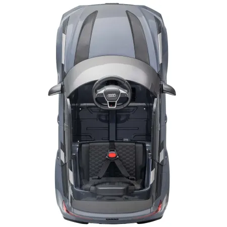 Auto Elettrica Bambini Audi RS6 GT Grigio 12V con LED Radiocomando