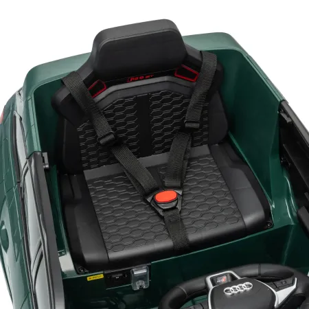 Auto Elettrica Bambini Audi RS6 GT Verde 12V con LED Radiocomando