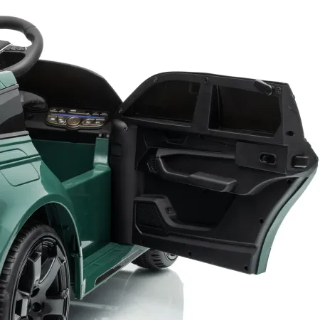 Auto Elettrica Bambini Audi RS6 GT Verde 12V con LED Radiocomando
