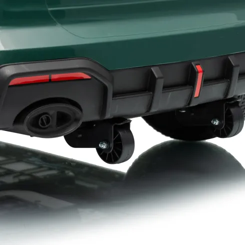 Auto Elettrica Bambini Audi RS6 GT Verde 12V con LED Radiocomando