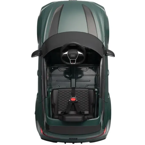 Auto Elettrica Bambini Audi RS6 GT Verde 12V con LED Radiocomando